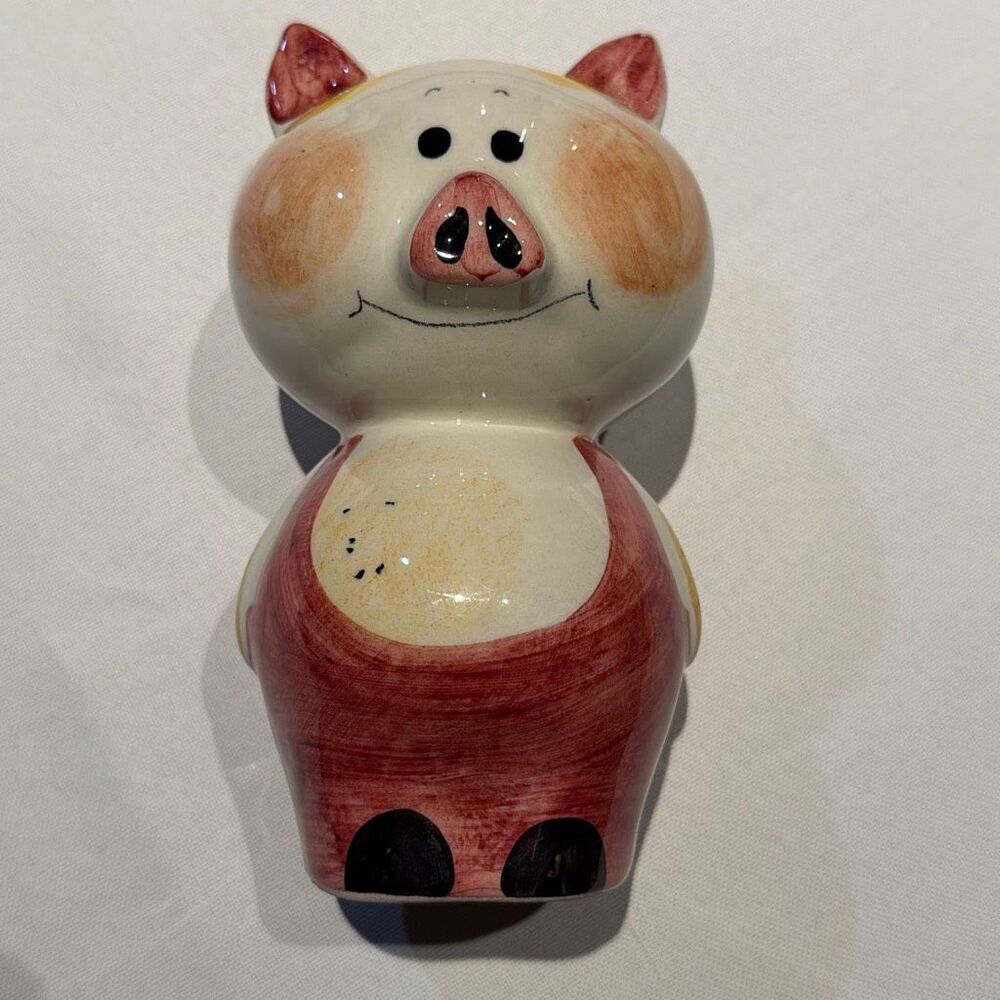Quadrifoglio Hand Painted ceramic Piggy Bank